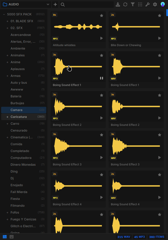 Audio waveform inspection and live audition